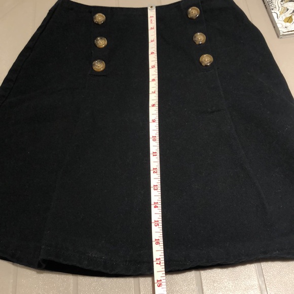 Simons twik black short skirt - Picture 8 of 9